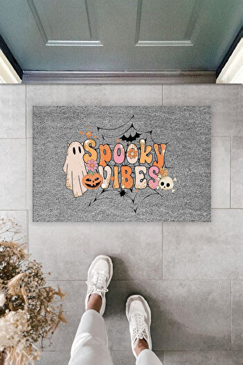 Dormot Modern Digital Printing Halloween Themed Doormat