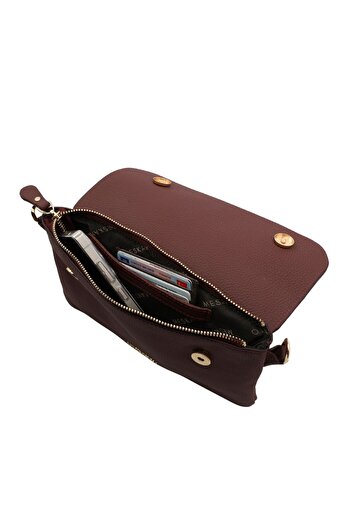 Meskanto Alina Genuine Leather Clutch Hand and Shoulder Bag