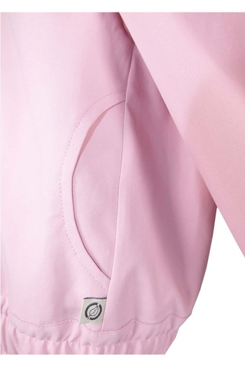 Ozmoz By Mukadder Özden Organic Canvas Pink Spring Girl's Coat