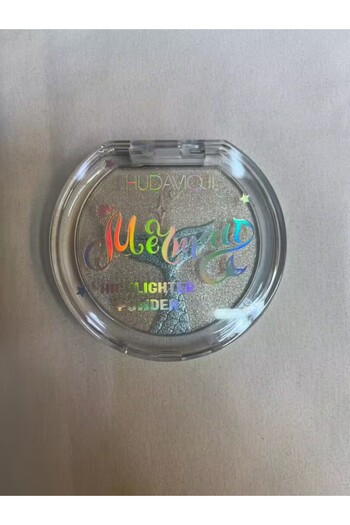 LOCK Mermaid Highlighter Powder - Iridescent Glow, Shimmer Finish, [Mention specific features if visible