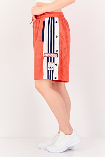 adidas Women Sportswear Fit Drawstring Training Shorts, Bright Red