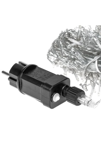 OEM Installation with 300 Multicolor LED Bulbs with Program, transparent cable 24.95 m