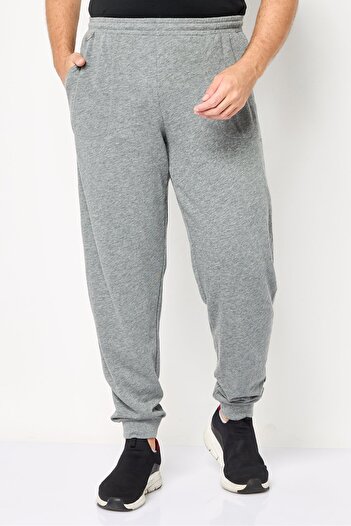 Lacoste Men Regular Fit Embroidered Logo Sweatpants, Grey