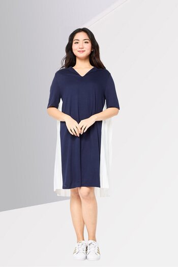 Lacoste Women Solid Mini Dress, Multicolor