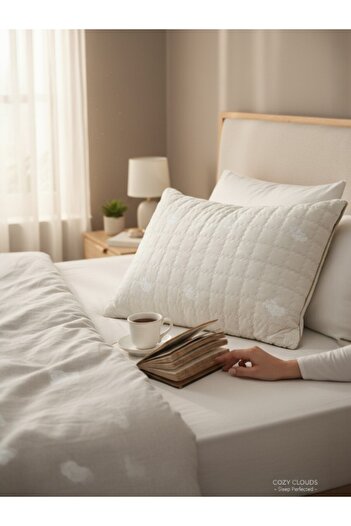 Özdilek 100% Natural Wool Pillow 50X70 cm – Healthy, Orthopedic and Breathable Sleep Comfort