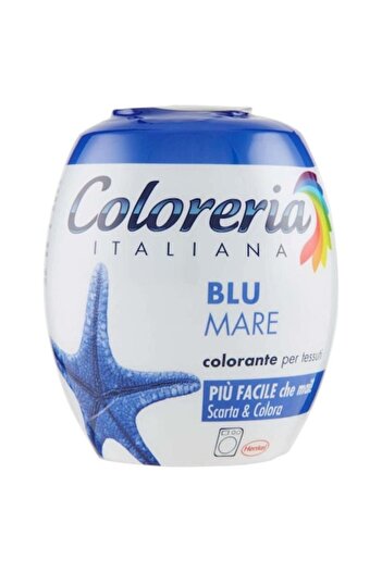 coloreria italiana Blue Sea Fabric Dye, Blue, 350 g