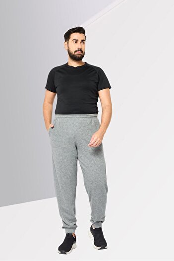 Lacoste Men Regular Fit Embroidered Logo Sweatpants, Grey