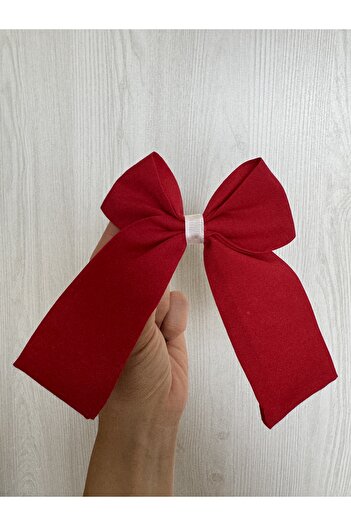 White Alamode Red - White Bow Buckle