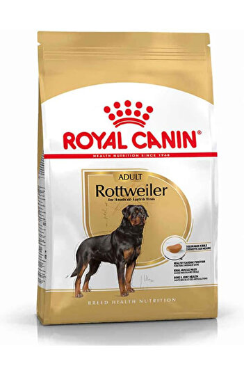 Royal Canin Bhn Rottweiler Adult 12 Kg Breed Health Nutrition Dog Food, Multicolor, Dry Food