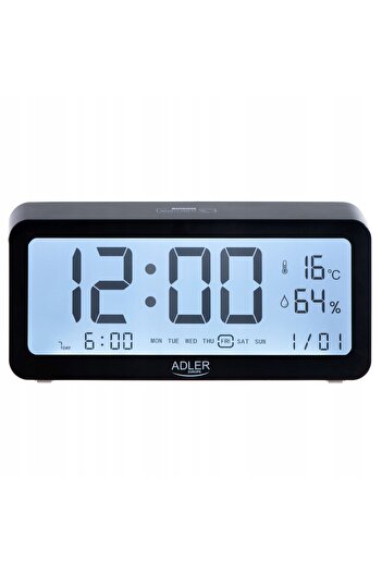 Other AD 1195 black Battery-powered alarm clock - Black