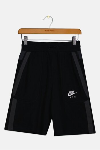 Nike Kids Boy Standard Fit Outdoors Shorts, Black