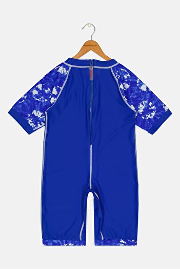 Coega Sunwear Kids Boy Brand Logo One Piece Swwisuit, Blue