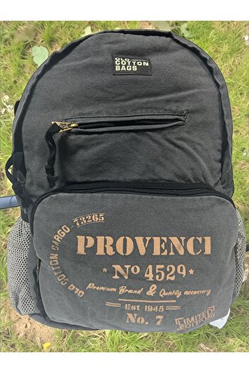 Old Cotton Quality Single Compartment Vintage Design Daily Trip School Backpack North Dakato Bag Brand 30X43Cm