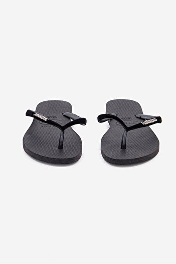 Havaianas Women Style 2 Slim Velvet Slipper, Black
