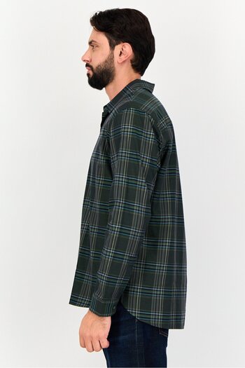 Levi's Levis x Redloop Men Regular Fit Long Sleeve Checkered Casual Shirt, Multicolor