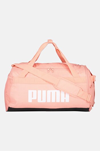 Puma Men Brand Logo Duffle Bag, Peach