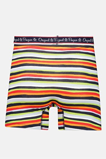 Original Penguin Men 2 Pieces Stripe Boxer Briefs, Multicolor