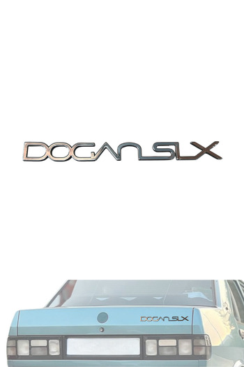 MEFAUTO Fiat Tofaş Doğan Slx Compatible Trunk Lettering Emblem New Generation