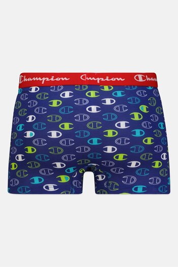 Champion Men Allover Print Boxers, Multicolor