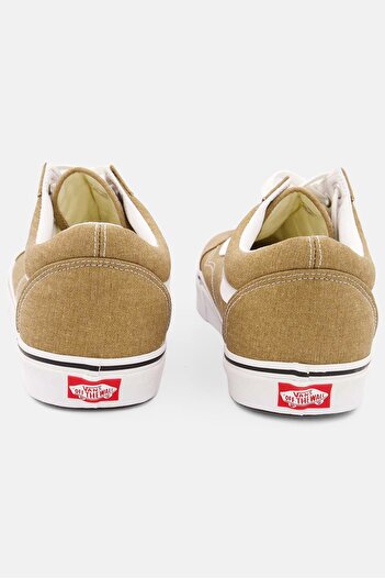 Vans Men Old Skool Lace Up Casual Shoes, Gold