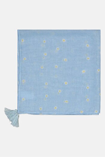 Sinsay Kids Girl Floral Print Scarves, Multicolor
