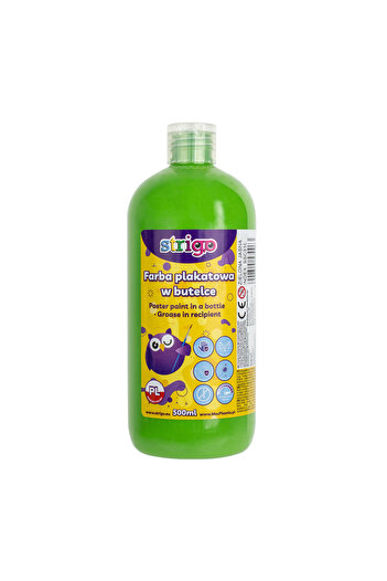 Strigo Gouache in 500 ml container, light green SSC310