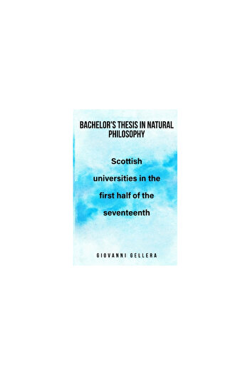 Silkworm Books Bachelor's Thesis in Philosophy