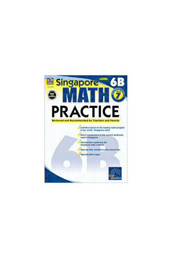 Frank Schaffer Publications Practică matematică Singapore Nivelul 6B, Clasa a 7-a