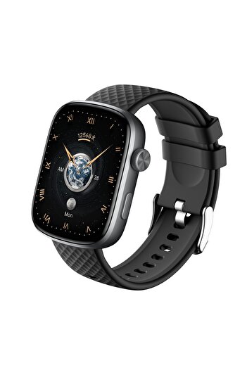 VALA Ceas SmartWatch GTS8 AMOLED, 1.95 inch ULTRA AMOLED, Bluetooth, Multi Sport, Health Monitoring, Blac