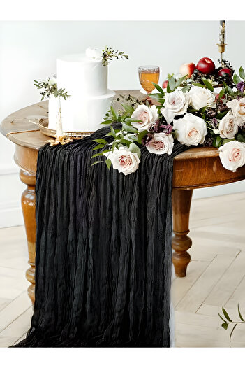Kitchen Vogue Bohemian Decorative Runner Tablecloth |   Wedding, Party, Promise, Engagement, Special Day Decoration Table Decoration
