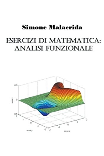 Simone Malacrida Esercizi di matematica: analisi funzionale