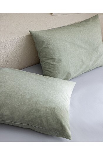 Madame Coco Delrico Cotton 2-Piece Pillow Case - Khaki