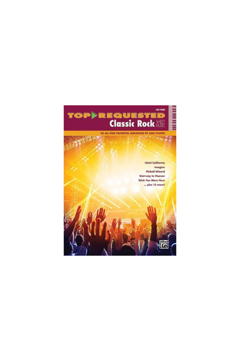 Alfred Pub Co Inc Top-Requested Classic Rock Sheet Music: 20 All-Time Favorites (Easy Piano)
