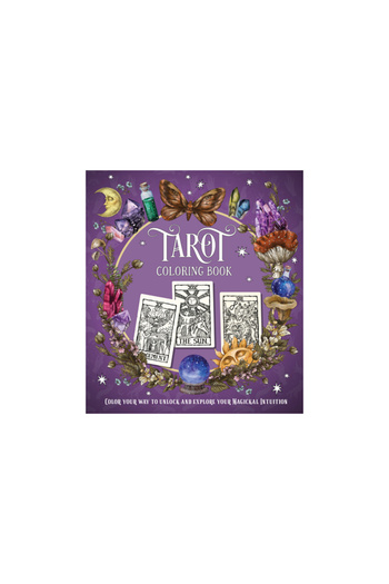 Chartwell Books Tarot Coloring Book: Color Your Way to Unlock and Explore Your Magickal Intuition