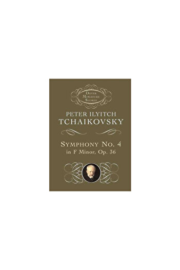 Dover Pubn Inc Symphony No. 4 in F Minor: Opus 36