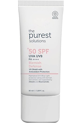 The Purest Solutions Antioxidant Protective Sunscreen by SPF 50, 50ml