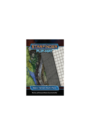 Paizo Starfinder Flip-Mat: Basic Terrain Multi-Pack