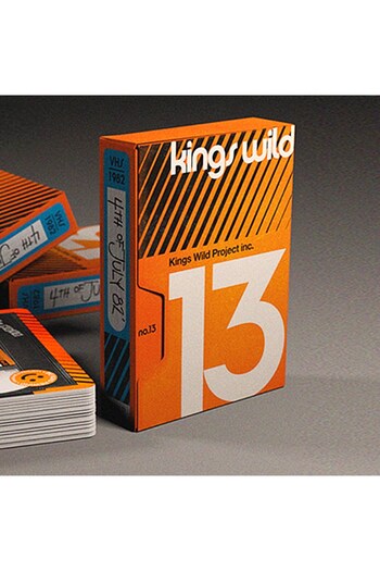 OyuncaklarÜlkesi Epcc Kings Wild Project 1982 Vhs 4Th of July Premium Playing Card Deck of Cards