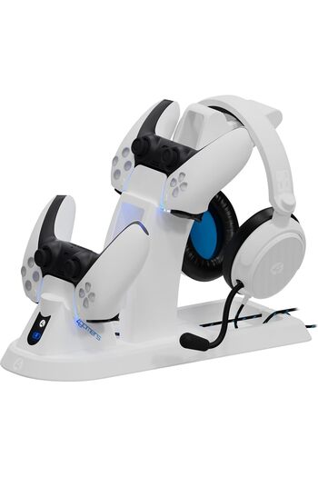 4Gamers Ultimate Gaming Station for PlayStation 5, White