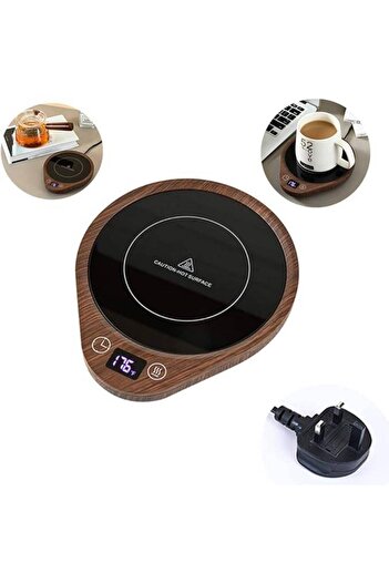 Aksin Coffee Cup Warmer with 3 Heat Settings and Auto Shut-Off