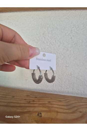 Pinkimaj Style Halka Earrings Are Steel Gold Earrings