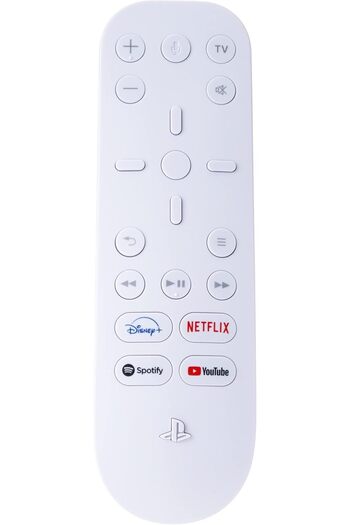 Playstation Sony Media Remote for 5, TV Remote, White
