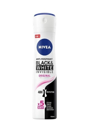 JP NIVEA Women Black & White Deodorant Spray 150ml
