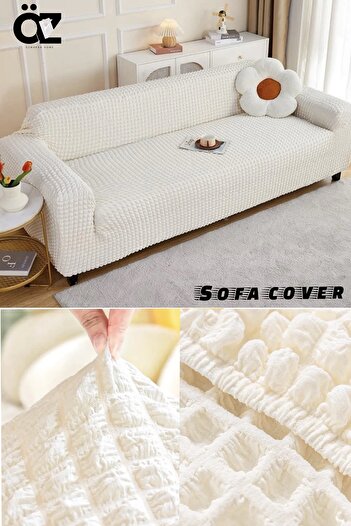 ÖZMAKAN Bürümcük Sofa Cover, Bone Sofa Cover 1 Piece 180 X 230