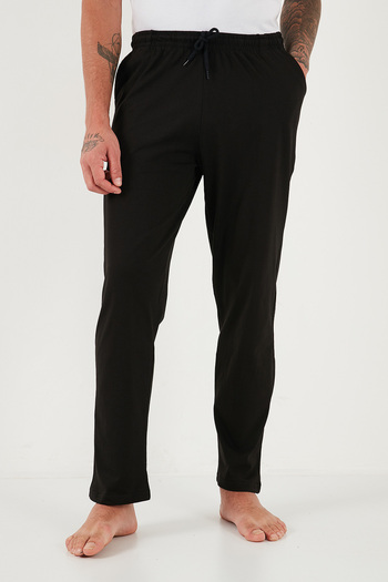 Buratti Cotton Regular Fit Normal Waist Straight Leg with Pockets 2-Pack Pajama Bottoms Men's Pajama Bottoms 65740