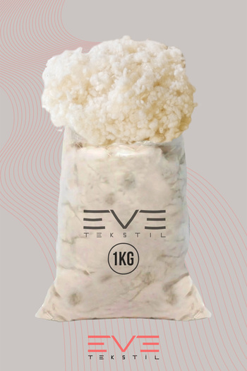 Eve Tekstil 100% Natural Beaded Merino Lamb Wool 1 kg