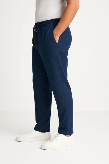 Silerra Men's Linen Pants – Pockets, Elastic Waistband and Drawstring, Breathable Comfortable Fit, Summer and Spring Season