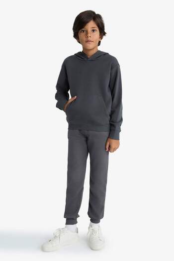 DeFacto Boy's School Sweatpants with Elastic Waistband W0773A625Wn