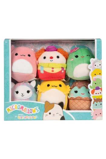 Squishmallows Micromallows Original Micromallows 6-Pack – Archie, Rodry, Maritza, Maya, Bimbi, Luc