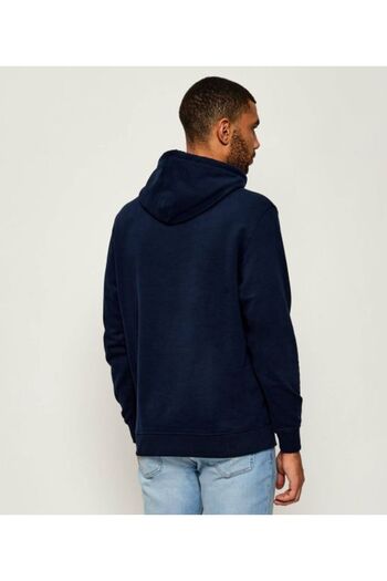 Tommy Hilfiger Чоловічий блакитний світшот з капюшоном та логотипом бренду DM0DM22113 C1G